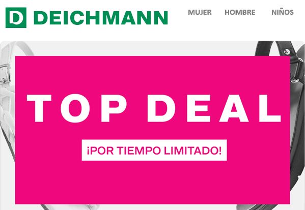 Súper ofertas en Deichmann