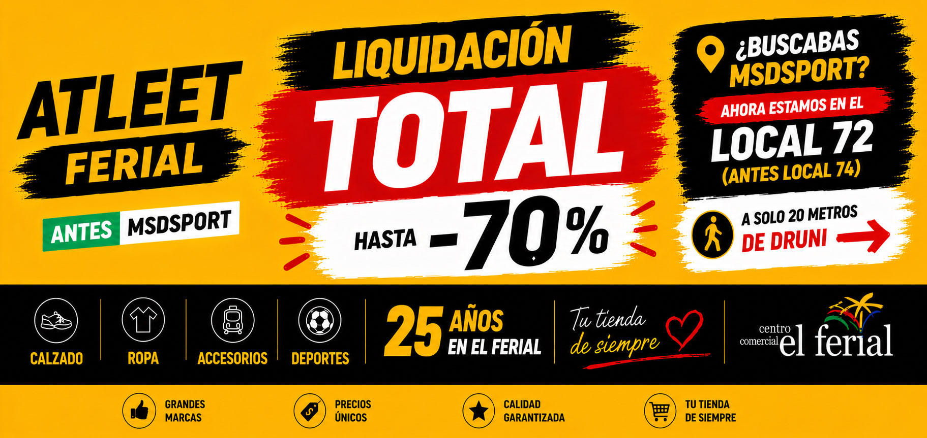 Hasta 70% de descuento
