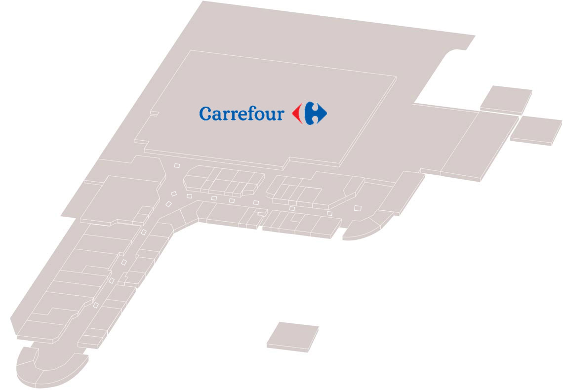 Mapa Centro Comercial El Ferial Parla