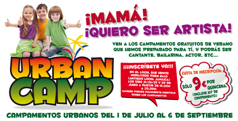 Urban Camp: Campamentos Urbanos