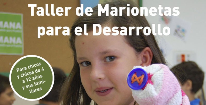 Taller de Marionetas para el Desarrollo de Humana el día 25