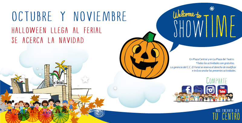 Showtime El Ferial en Octubre y Noviembre