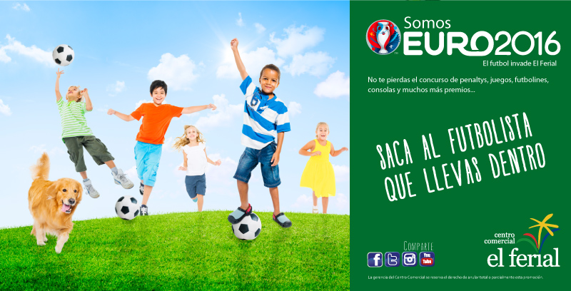 Somos Euro2016. El fútbol invade El Ferial