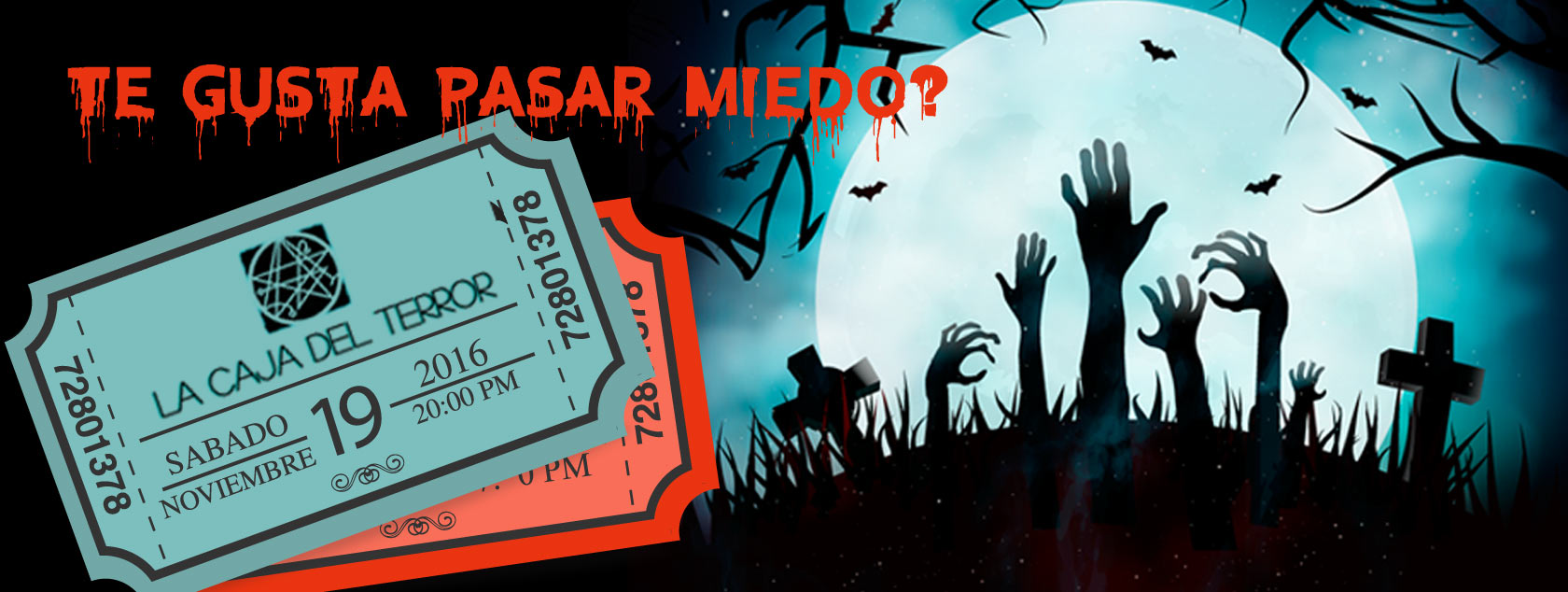 ¡Regalamos 10 entradas dobles para La caja del terror!