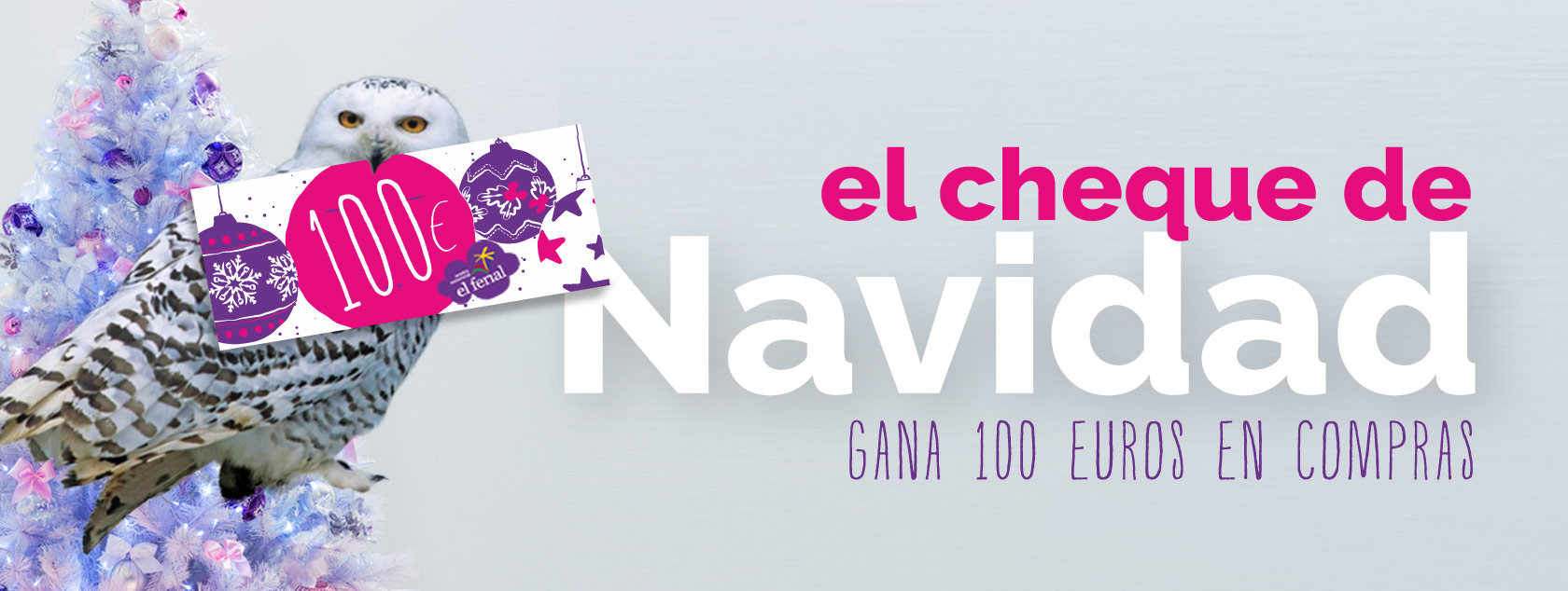 SORTEO Cheque Navidad en CC El Ferial