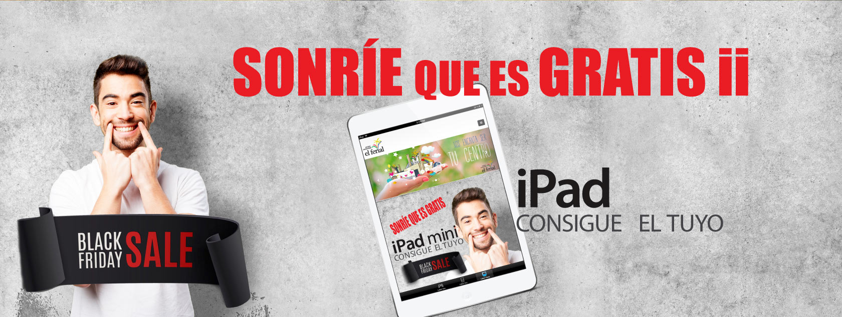 Gana un iPad con CC El Ferial