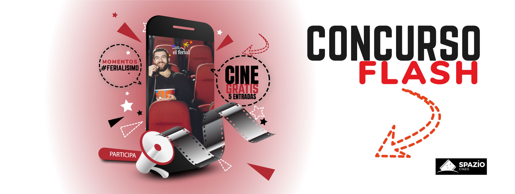 Ganadores Concurso Flash. 5 entradas de cine