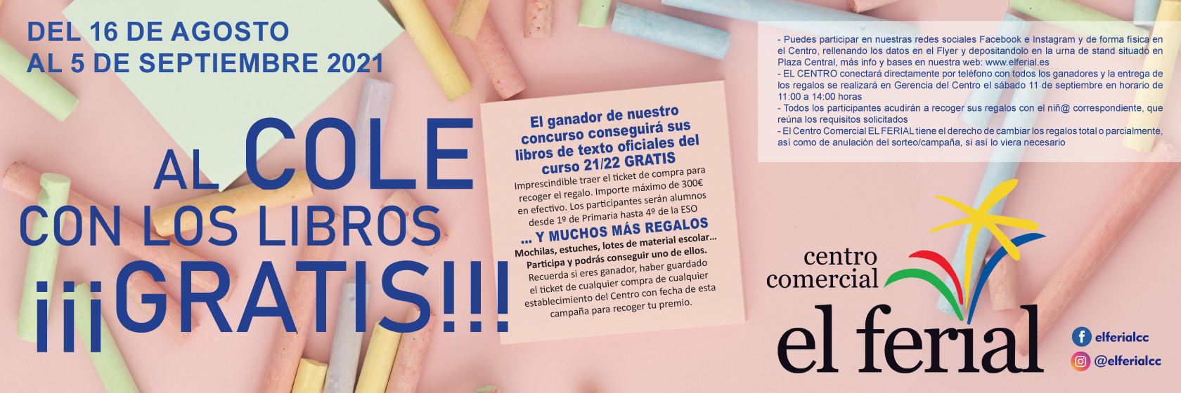 Concurso Vuelta al Cole 2021