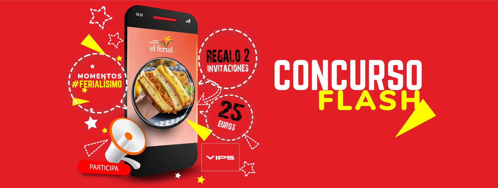 Concurso Flash. Regalamos 2 invitaciones para VIPS