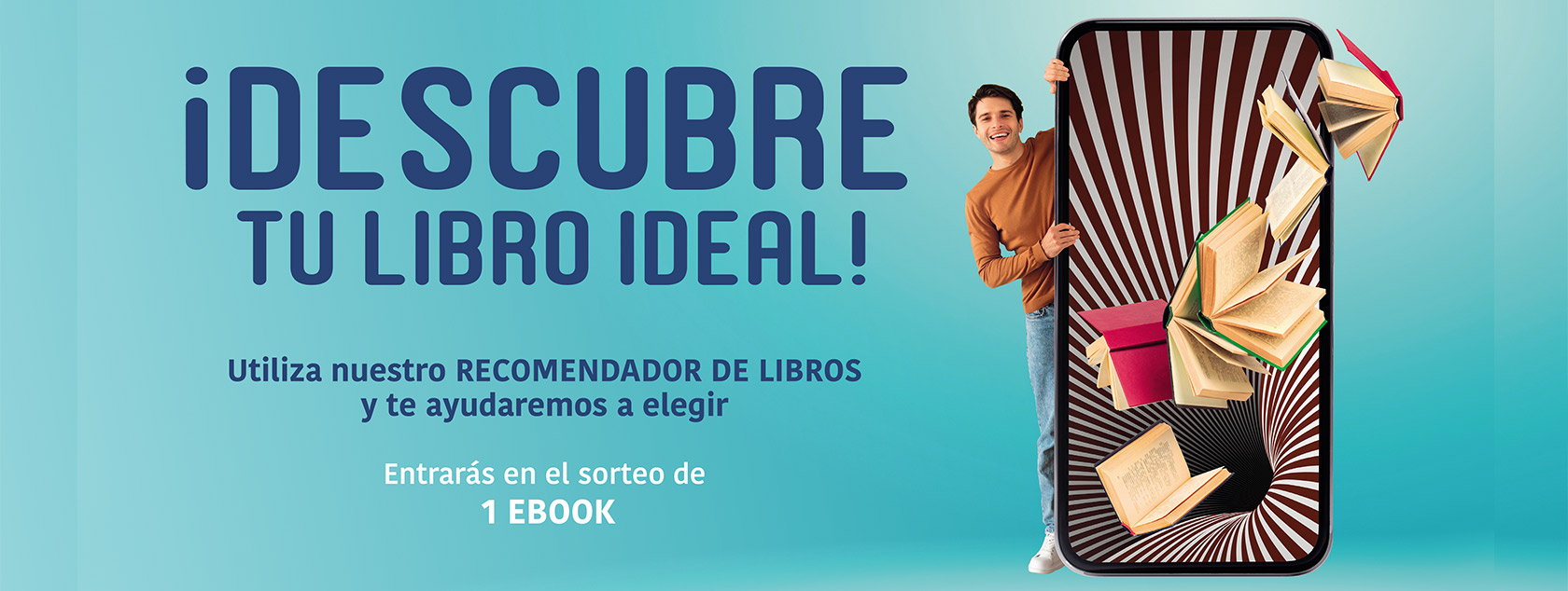 Ganador de un eBook. Sorteo descubre tu libro ideal