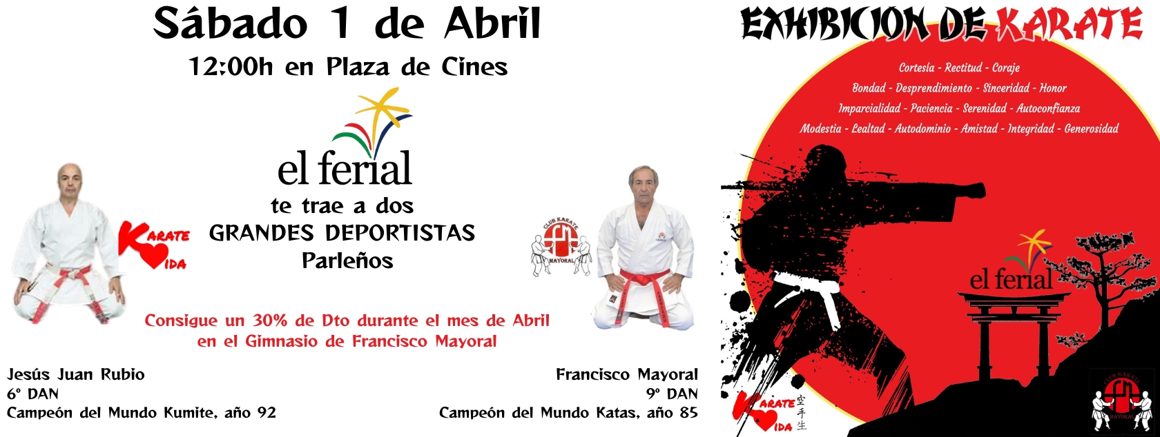 Exhibición de Karate en Centro Comercial El Ferial