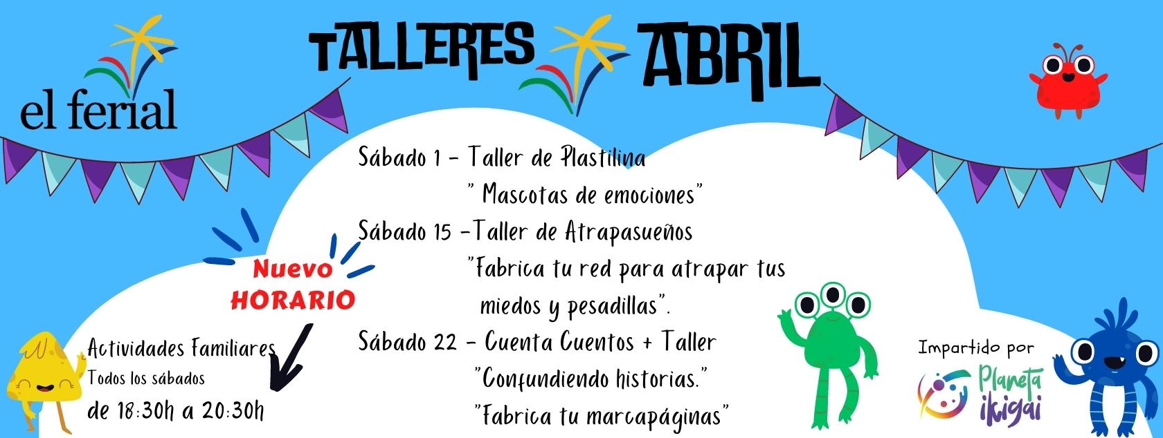 Actividades familiares abril 2023