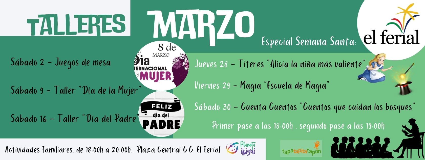 Actividades familiares marzo 2024