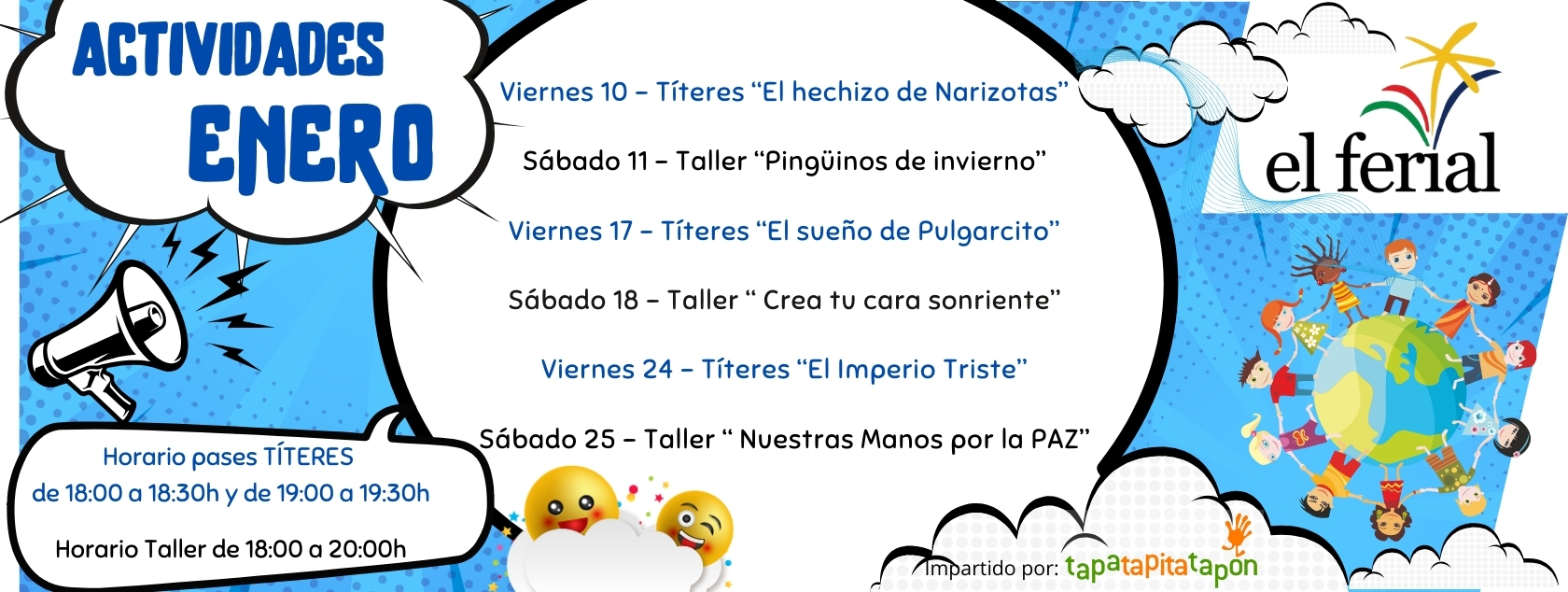 Actividades familiares enero 2025