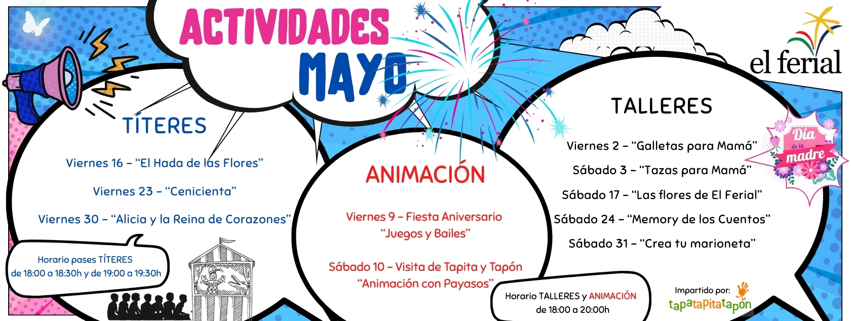 Actividades familiares mayo 2025