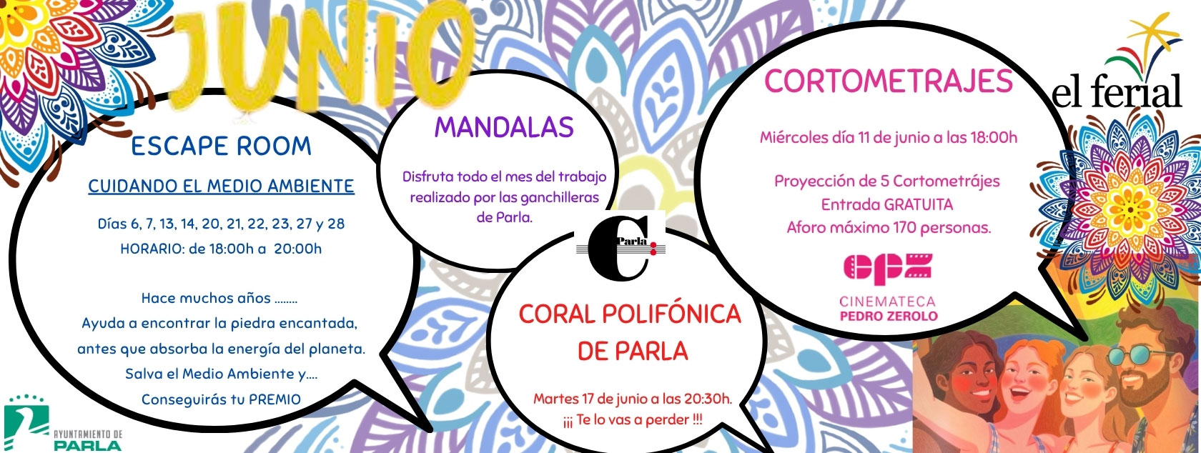 Actividades familiares junio 2025