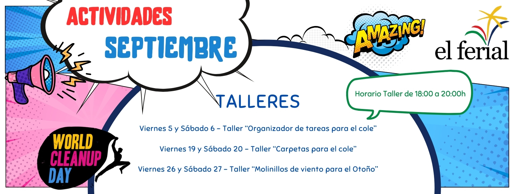 Actividades familiares septiembre 2025