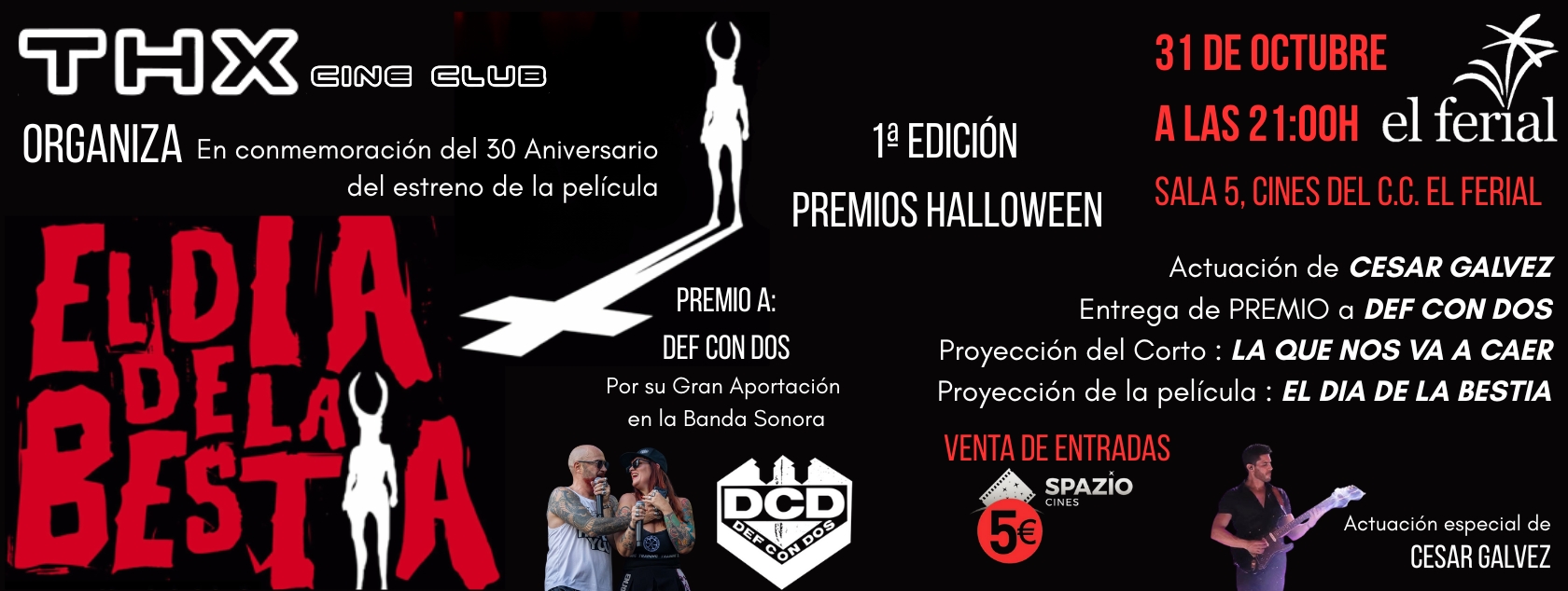 1ª Edición Premios Halloween en CC El Ferial