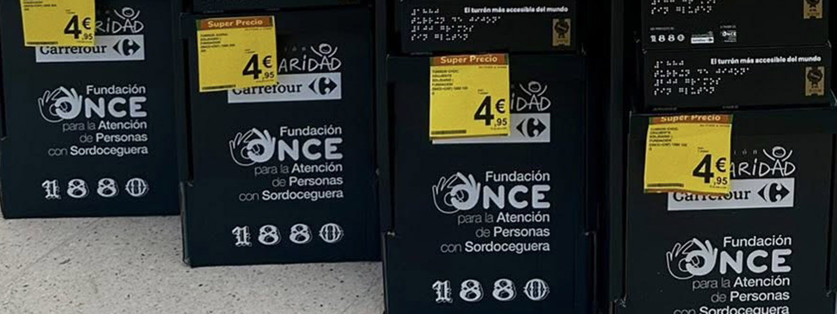 Carrefour presenta una edición limitada de turrones 1880