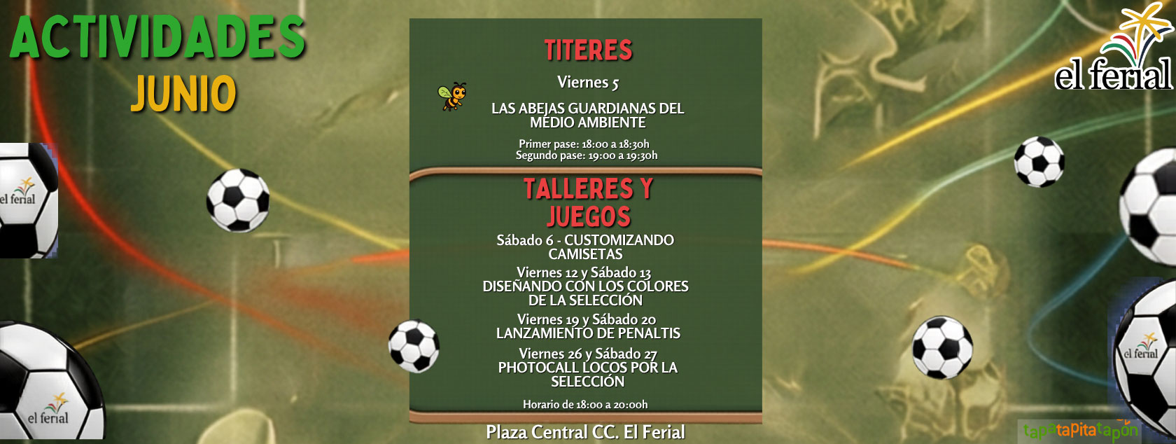 Actividades familiares junio 2026