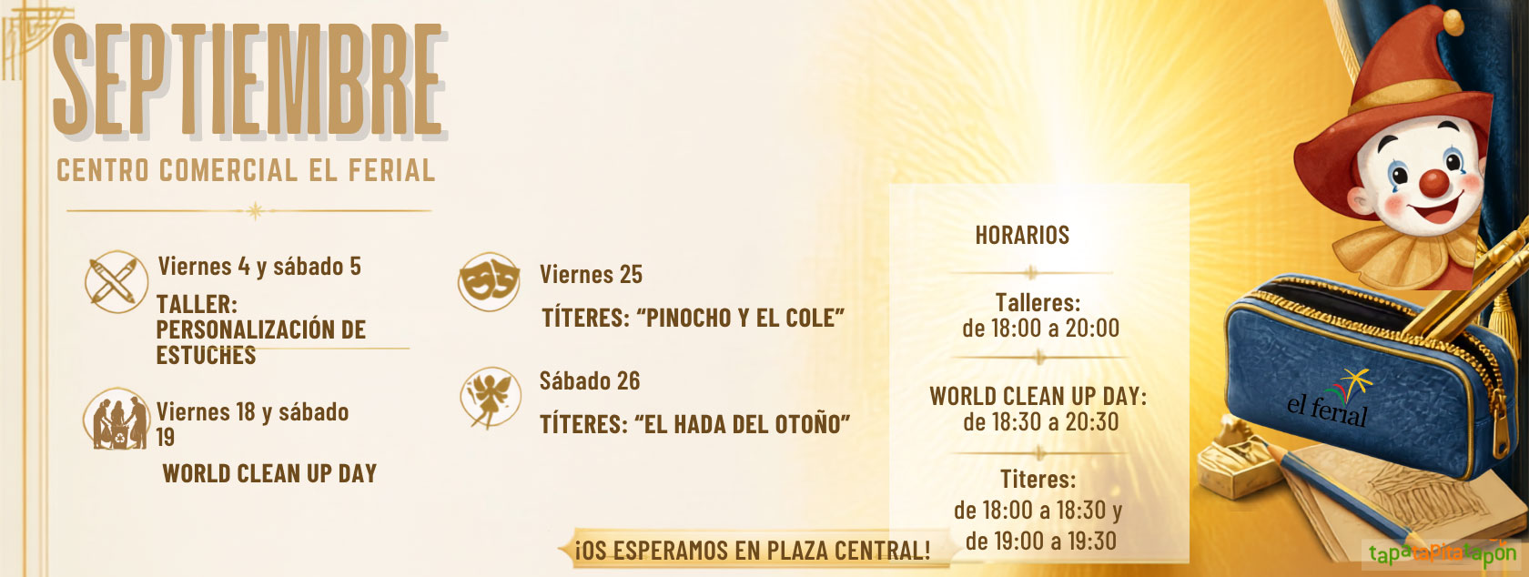 Actividades familiares septiembre 2026