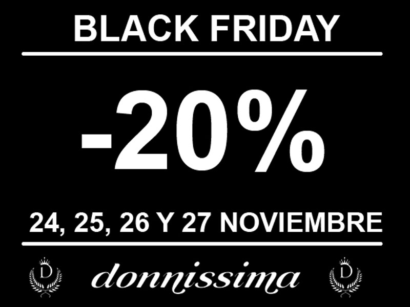 Donnissima Black Friday 2016