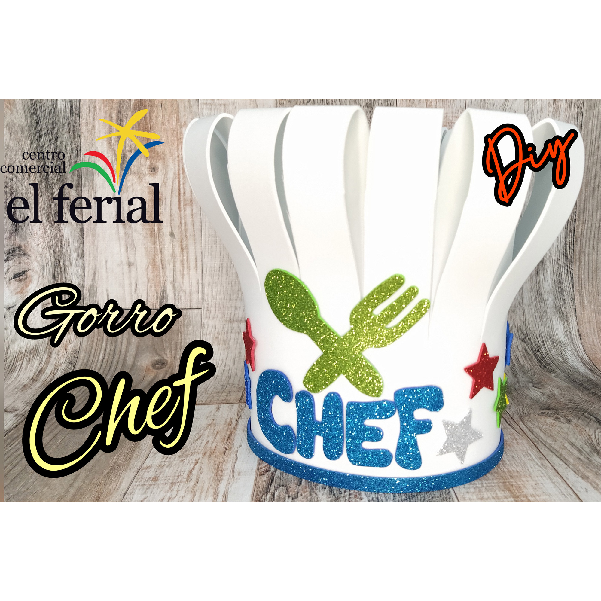 Taller DIY 13/11/2021: Gorro de Chef