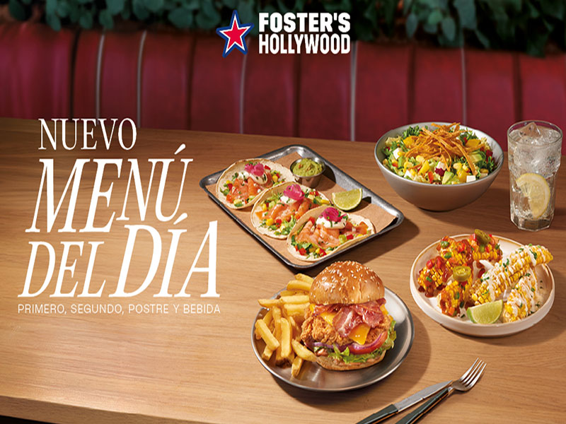 Fosters Hollywood Parla - Menú de verano