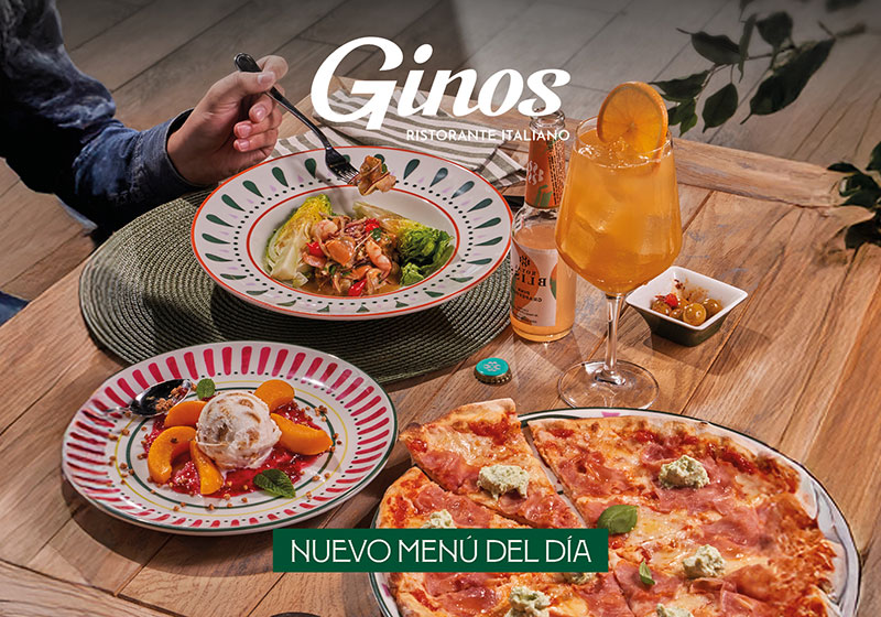 Ginos Menú Verano 2026
